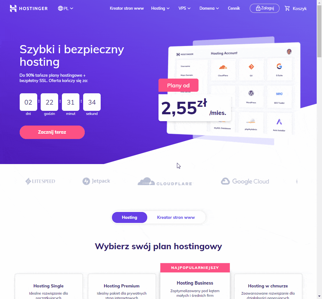 jak-zalozyc-bloga-hosting-pakiet